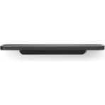 Brabantia BRB-8710755303524-MINDSET Koyu Gri Banyo Rafı 42X8.6X4.4CM