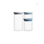 Brabantia Cam Saklama Kavanozu 3lü Set 0.3-0.7-1.1lt