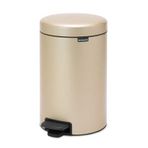 Brabantia Newicon 12 lt Pedallı Şampanya Çöp Kutusu