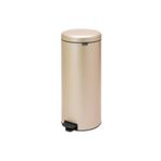 Brabantia Newicon 30 lt Pedallı Şampanya Çöp Kutusu