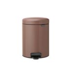 Brabantia Newicon 5 lt Pedallı Satin Taupe Çöp Kutusu