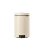 Brabantia Newicon Çelik Pedallı 20 lt Bej Banyo Çöp Kovası