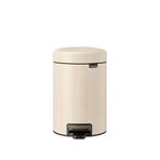Brabantia Newicon Çelik Pedallı 3 lt Bej Banyo Çöp Kovası