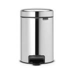 Brabantia Newicon Fpp Mat Steel 3 lt Pedallı Çöp Kutusu