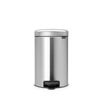 Brabantia Newicon Fpp Matt Çelik Pedallı Gri 12 lt Mutfak Çöp Kovası