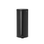Brabantia Newicon Matt Black Çelik Pedallı Siyah 5 lt Mutfak Çöp Kovası