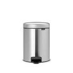 Brabantia Newicon Matt Çelik Gri 5 lt Pedallı Banyo Çöp Kovası