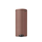 Brabantia Newicon Satin Taupe Çelik Pedallı Kahverengi 30 lt Mutfak Çöp Kovası