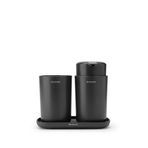 Brabantia Renew Antrasit 3 Parça Banyo Seti
