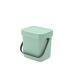 Brabantia Sort & Go Çöp Kovası - 3L, Yeşim Yeşili