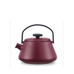 Brabantia T-time Aubergine Red Demir Döküm Demlik