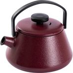 Brabantia T-time Aubergine Red Demir Döküm Demlik