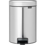 Brabantia Tret Çöp Kovası, İç Kovalı, Plastik, Çelik, plastik, Matt Stahl Fingerprint Proof, 3 Liter