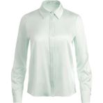 Brady Slim Fit Ipek Gömlek Pastel Yeşil, Zarif ve Modern Tasarım
