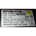 Brahma TC2SVCAF Elektronik Ateşleme Transformatörü 15910550 220-240V 55VA 50/60Hz 2 x 12KV 50%