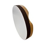 Brahner Bendir Beyaz Cam Deri 40 CM