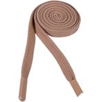 Braided Flat Polyester Drawstring Cord Multicolor 1.2cm x 140cm for Hoodie Sweatpants(Bruin)