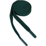 Braided Flat Polyester Drawstring Cord Multicolor 1.2cm x 140cm for Hoodie Sweatpants(Dark Green)