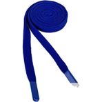 Braided Flat Polyester Drawstring Cord Multicolor 1.2cm x 140cm for Hoodie Sweatpants(Deep Blue)