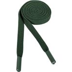 Braided Flat Polyester Drawstring Cord Multicolor 1.2cm x 140cm for Hoodie Sweatpants(Deep Green)