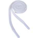 Braided Flat Polyester Drawstring Cord Multicolor 1.2cm x 140cm for Hoodie Sweatpants(Wit)
