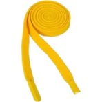 Braided Flat Polyester Drawstring Cord Multicolor 1.2cm x 140cm for Hoodie Sweatpants(Yelllow)