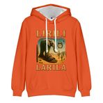 Brainrot Hayvanlar Hoodie Tung Tung Tung Sahur Anime Sweatshirt Tralalelo Tralala 2D Baskılı Uzun Kollu Kazak Rahat Hoodies Erkek Kadınlar için, 8 yazın, 3XL