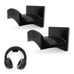 BRAINWAVZ Cradle Large - 2PK - Kulaklık Standı Tutucu, Sennheiser, Sony, Bose, Beats, AKG, Audio-Technica, Oyun Kumandası, Kablolar, Oyun Pedi ve Diğer Oyun Aksesuarları Kancası için Evrensel Askı