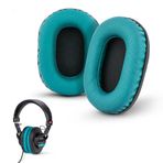 Brainwavz Sony MDR 7506, V6 ve CD900ST için Bellek Köpüğü Kulak Pedi ile Delikli Yedek Kulak Pedleri ve Diğer Kulak İçi Kulaklıklar için Uygun (Turkuaz)
