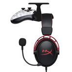 BRAINWAVZ The Gorgon - Under Desk Game Controller & Headphone Holder for XBOX, PS4, PS5, Series One, Steelseries, PC & Most Gamepads & Headsets, Screwless Hanger Stand, Black