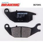 Braking Yarı Metalik Fren Balatası / Yamaha / Trıcıty / 125CC / Arka / 2014-2015-2016