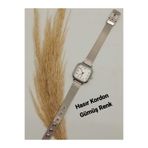 Brality HASIR KORDON Gümüş Renk Kadın Kol Saati Rakamlı Modern Vintage bb0068