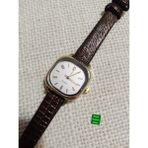 Brality Modern Moda Kadın Kol Saati Vintage Oval Gold Kasa- Koyu Kahve Yılan Desenli Kordon TT0054 - 20 cm