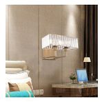 Brambles Eskitme Kristal Taşlı Duvar Lambası Yatak Odası-Yatak Başı-Salon İçin Aplik