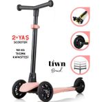 Brand 3 Tekerlekli Çocuk Scooter – Ayarlanabilir Gidonlu, 2 Yaş ve Üzeri – 50 kg Taşıma Kapasiteli, Güvenli ve Hafif Tasarım - Pembe