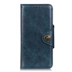 BRAND SET Asus Zenfone 9 5G Kılıf Cüzdan İş Deri Kapaklı Kılıf Güvenli Manyetik Kapatma Kilidi ve Braket Fonksiyonu ile, Asus Zenfone 9 5G için Uygun - Mavi