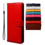 BRAND SET Tecno Pova Neo 2/LG6N Cüzdan Kılıfı, Manyetik Kapaklı PU Deri Kart Tutucu Stand Kapak, Tecno Pova Neo 2/LG6N-Kırmızı için Deri Cüzdan Kapaklı Telefon Kılıfı