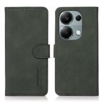 BRAND SET Xiaomi Poco M6 Pro Cüzdan Kılıfı Kart Tutuculu Kılıf, Xiaomi Poco M6 Pro-Koyu Yeşil için PU Kapaklı Deri Cüzdan Kılıf