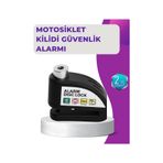 Brand TRİTHLTXUCZMOTORKİLİT-6-BLNCCC 110 Db Alarm Disk Kilidi Motosiklet Scooter Bisiklet Güvenlik