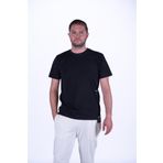 Brand Up Regular Fit Süprem Baskılı T-shirt Siyah S