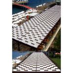 Branda Dünyası 10X14.8 Metre Pergola Battı Çıktı Gölgelik Oxford Kumaş - Krem Rengi
