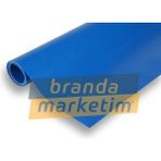Branda Marketim Polyester 650 gr mt2 Mavi 150 cm Branda Kumaşı