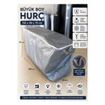 Branda Noktası 150x50x75 Büyük Boy Hurç Fermuarlı Su Geçirmez Uv Korumalı 230 Gr Dokuma Naylon Branda