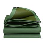 Brandalar, Grometler ve Güçlendirilmiş Kenarları ile Ağır Hizmet Tipi Su Geçirmez Tarp 3x49 ft, Çatı, Veranda, Havuz, Tekne için Çok Yönlü Kalın Branda Örtüsü - Çok Amaçlı Koruma