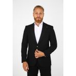 Brango 30148 Erkek Blazer Ceket - 50 - Siyah