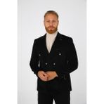 Brango 30152 Erkek Blazer Ceket - 50 - Siyah