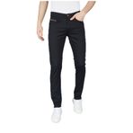 BRANGO Erkek Düz Straight Pantolon, Siyah, 38 Beden