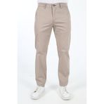 BRANGO Erkek Regular Fit Pantolon, Vizon, 33 Beden