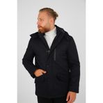 BRANGO Erkek Slim Fit Lacivert Kaban, 3XL