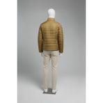 Brango Erkek Standart Fit Rahat Kesim Hafif Dolgulu Dik Yaka Ince Mont - Hardal - 2XL